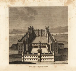 Chelsea College, como originalmente pretendido pelo Rei James I