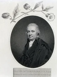 Daniel Rutherford, químico e botânico escocês, início do século XIX