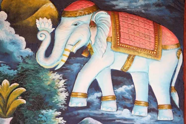 Elefante devoto. Siem Reap Camboja