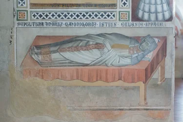 Exposição nos cofres do museu da catedral de Prato, Itália