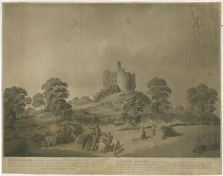 Castelo Dudley: - The Keep: água-tinta com descrição gravada, sd [c 1793]