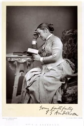 Elizabeth Garret Anderson, médica, c 1880s
