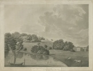 Enville Hall: gravura em água-tinta, sd [ Séc. XIX]