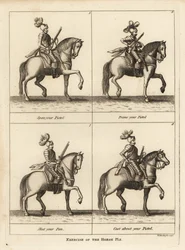 Exercício do cavalo