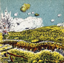 Primeira Guerra Mundial 1914-1918: A Batalha de Verdun em 21 de fevereiro