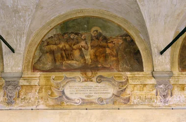 Fresco, Santuário da Madonna dei Miracoli, Motta di Livenza, Veneto, Itália (foto)