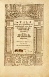Frontispício de "O Livro de Oração Comum