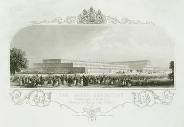Grande Exposição 1851 O Palácio de Cristal, Londres