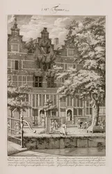 Casa danificada pelo fogo, Amsterdão, Holanda