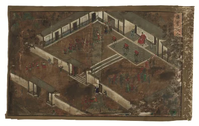 Éditos Imperiais sobre o General Qi Mian, dinastia Ming (tinta e cor sobre seda)