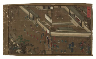 Éditos Imperiais sobre o General Qi Mian, dinastia Ming (tinta e cor sobre seda)