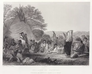 Índios no Conselho, América do Norte