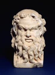 Janiform Herm de Dionísio, romano