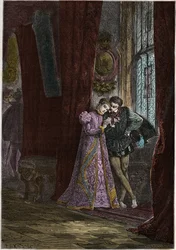 Noivos jovens Marie Iere Stuart