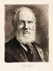Lord Kelvin, engenheiro escocês, matemático e físico, c 1900
