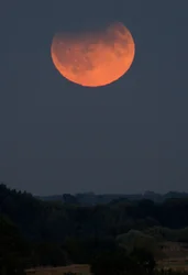 Lunar eclipse, Reino Unido, 7 de Setembro de 2006