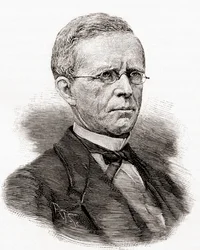 Lyman Trumbull, da The Century Magazine, publicado em 1887 (gravura)