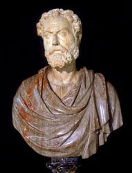 Busto de mármore de Quintilien