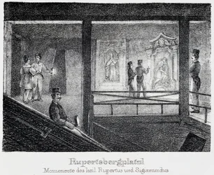Mina de Sal: Monumento de St. Rupert e St. Sigismund, Durrnberg, Áustria