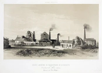 Mining, Coal De la Cossette Coalmining Company, Bélgica