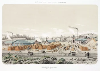 Mineração, Minério de Minério de Zinco, Neutro Moresnet (Moresnet neutro)