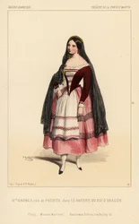 Miss Andrea e Paghita em Le Barbier du Roi d