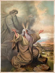 Moisés (litho, cerca de 1900)