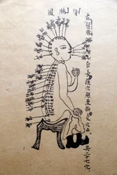 Museum of Traditional Vietnamese Medicine, The channels and vessels, Livro de acupunctura, Cidade de Ho Chi Minh, Vietname