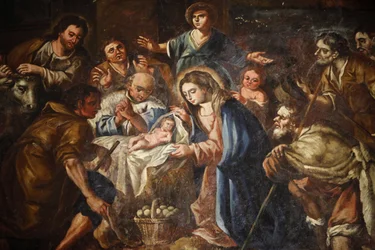 Pintura nativa em Iglesia ex-conventual de Ntra. Sra. del Carmen Antequera Espanha