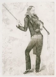 Niccolo Paganini - caricaturas