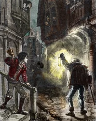 Guardas nocturnos vigiam as ruas de Paris na Idade Média e Renascença