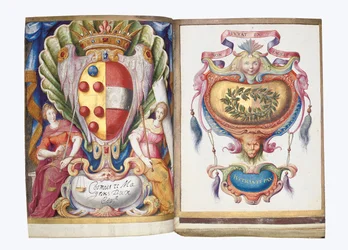 Páginas do Álbum Amicorum de Philipp Hainhofer, 1596-1633