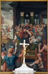 Igreja Paroquial de São Miguel, Cornelius e Ghislenus. Interior. Pintura.