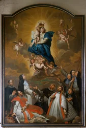 Igreja paroquial. Interior. Pintura.