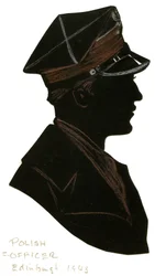 Oficial polaco, Edimburgo, Segunda Guerra Mundial