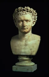 Retrato do Imperador Nero (37-68), depois de 75 d.C. (mármore)