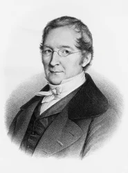 Retrato de Joseph-Louis Gay-Lussac (1778-1850), químico e físico francês, gravura