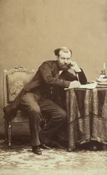 Retrato do famoso compositor francês Charles Gounod
