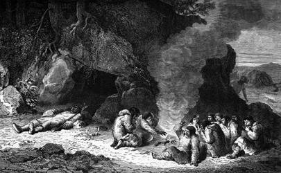 Pré-história: banquete fúnebre