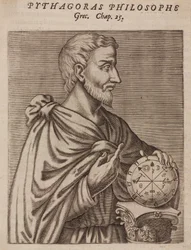 Pitágoras, filósofo e matemático grego, século VI a.C.