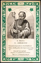 Representação de Saint Germain, início do século XX (impressão)