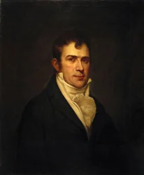Robert Fulton, artista e inventor americano, c 1800