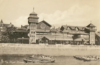Royal Bombay Yacht Club RBYC, Bombaim, c1900s (foto)