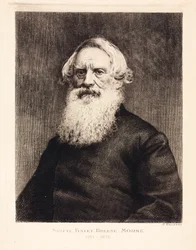 Samuel F B Morse, artista americano e o inventor do código Morse, c 1870