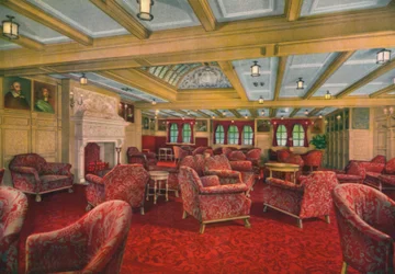 Interior do navio (impressão)