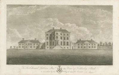Teddesley Hall: gravura, nd [final do século XVIII]