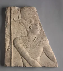 Alívio de uma divindade no templo, 360-246 aC