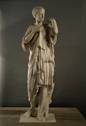 A Diana de Gabii, romana (mármore) (ver também 157901)