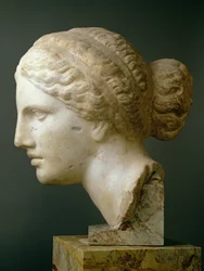 A cabeça Kauffmann, romana (mármore)
