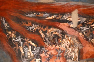 A Capela Scrovegni. Fresco de Giotto
